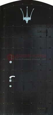 Металлическая арочная дверь ДА-22 высокого качества в Сургуте