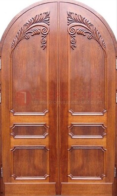 Металлическая арочная дверь ДА-9 в салон красоты в Сургуте