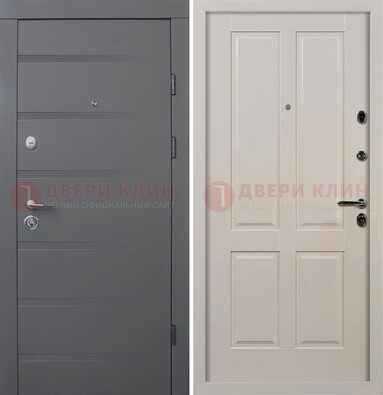 Квартирная железная дверь с МДФ панелями ДМ-423 в Сургуте