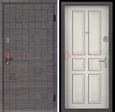 Cтальная дверь в квартиру с МДФ ДМ-488 в Орехово-Зуево