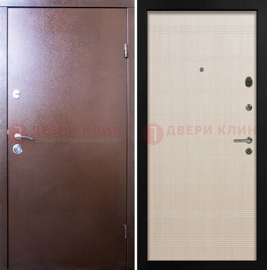 Входная дверь с порошковым покрытием и терморазрывом МДФ ДП-210 в Сургуте