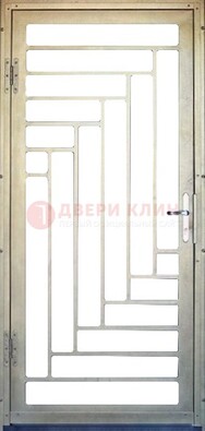 Железная решетчатая дверь с узором ДР-41 в Сургуте