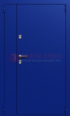 Синяя тамбурная дверь ДТМ-23 в Сургуте