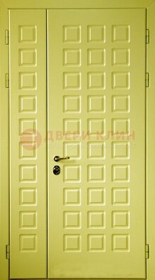 Салатовая тамбурная дверь ДТМ-28 в Сургуте