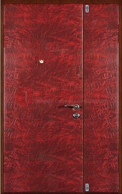 Красная тамбурная дверь ДТМ-33 в Сургуте