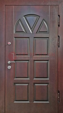 Уличная стальная дверь с виноритом ДВТ-166 в Сургуте