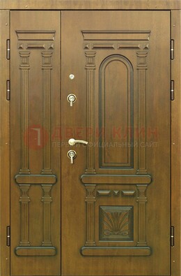 Полуторная железная дверь с виноритом ДВТ-174 в Сургуте
