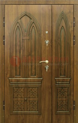Входная дверь с виноритом и узором ДВТ-181 в Сургуте
