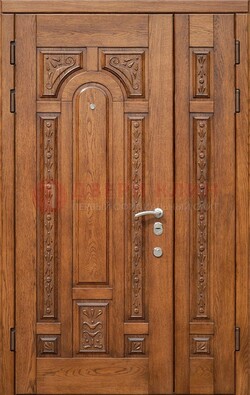 Полуторная железная дверь винорит для дома ДВТ-252 в Сургуте